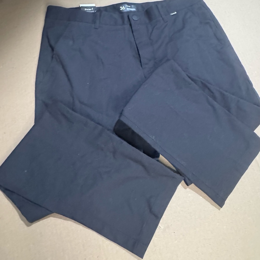 Men’s Black Pants 36 slim fit worker pant nwt